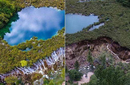 Nuorilang Waterfall Before and After Earthquake.jpg