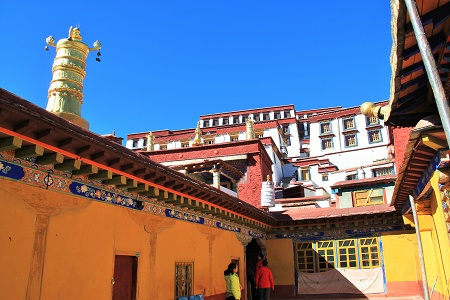Inside of Ganden Monastery.JPG