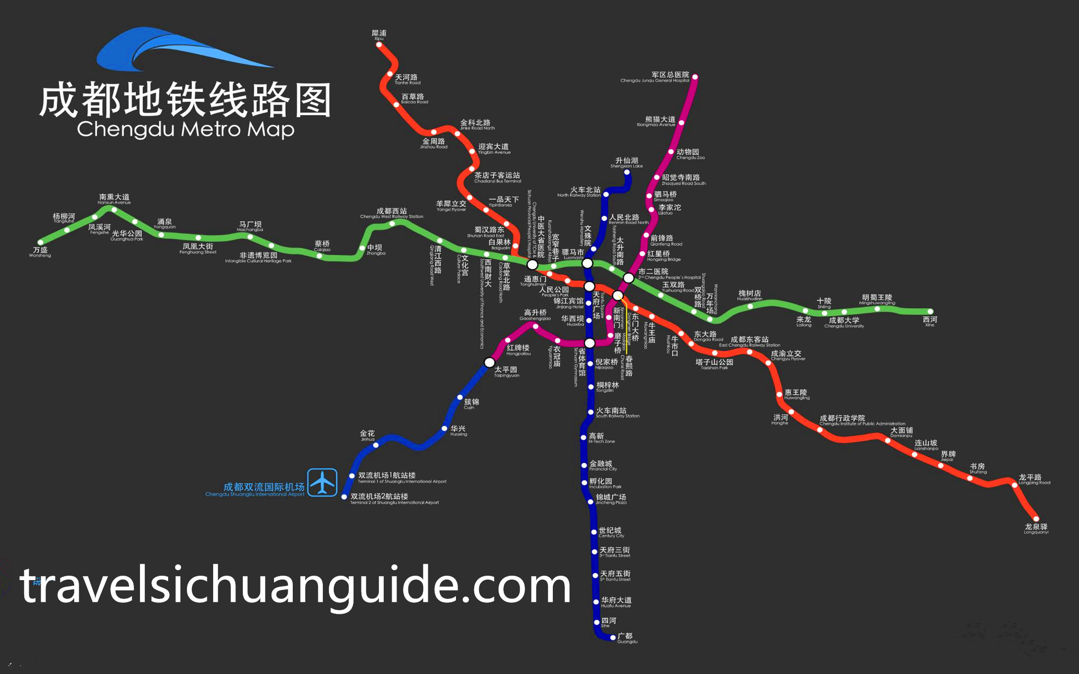 Chengdu Metro Maps