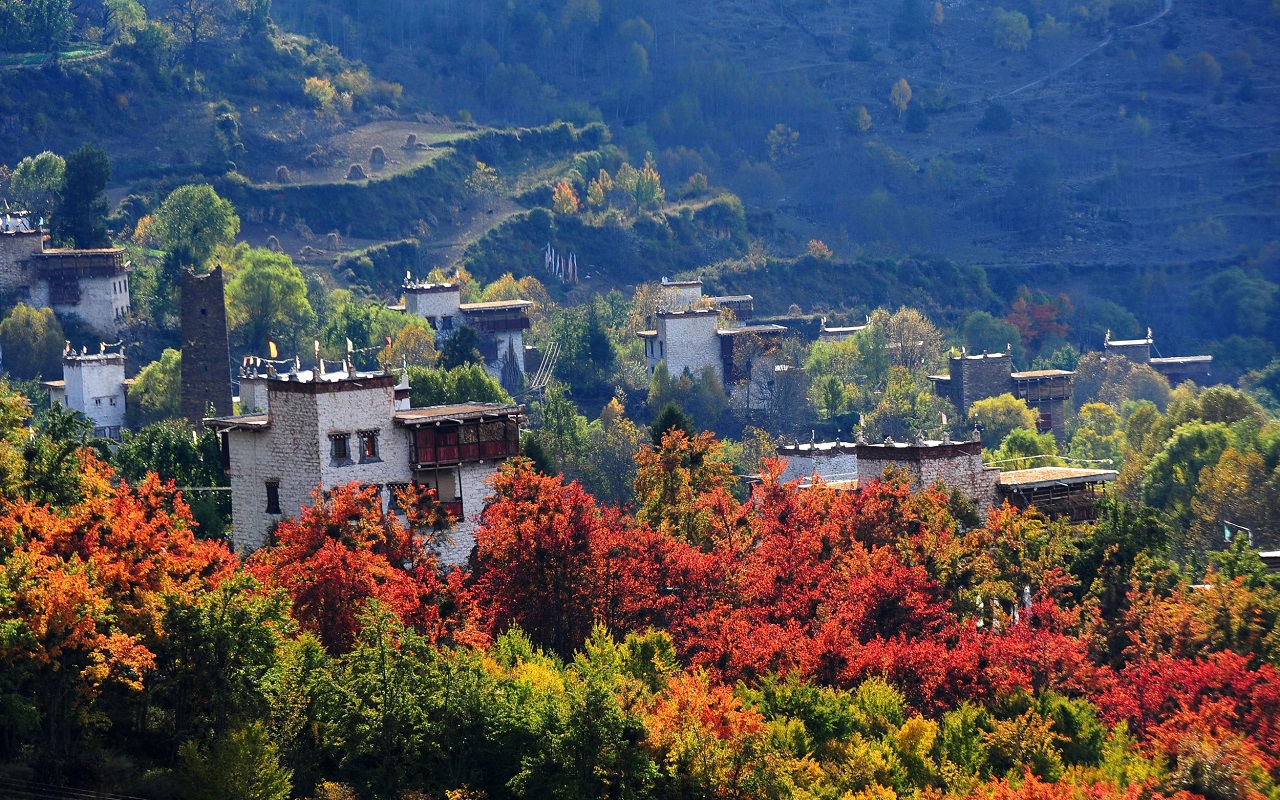 Danba Jiaju Tibetan Village