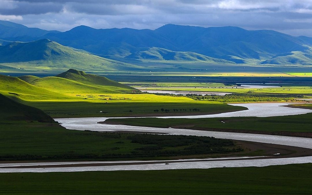 The First Bend of Yellow River