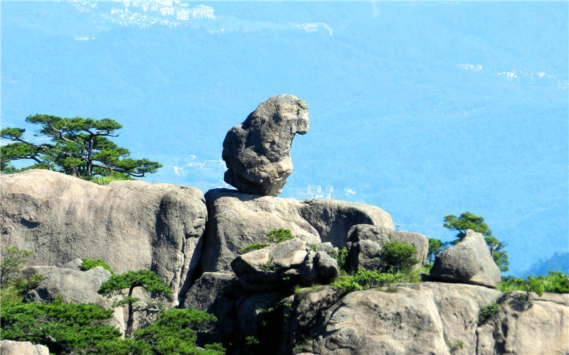 Stone Monkey of Huangshan